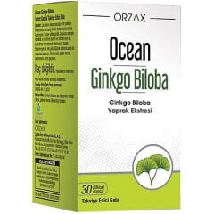 Ocean Ginkgo Biloba 30 Kapsül