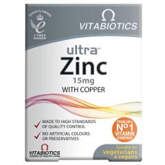 Vitabiotics Ultra Zinc 15 mg with Copper 60 Tablet