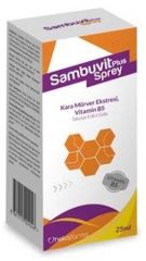 Sambuvit Plus Sprey Kara Mürver Ekstresi 25 ml