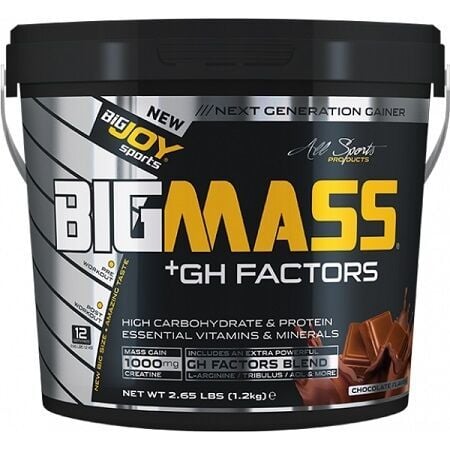 BIGJOY BigMass Gainer GH Factors Çikolata - Çilek - Muz