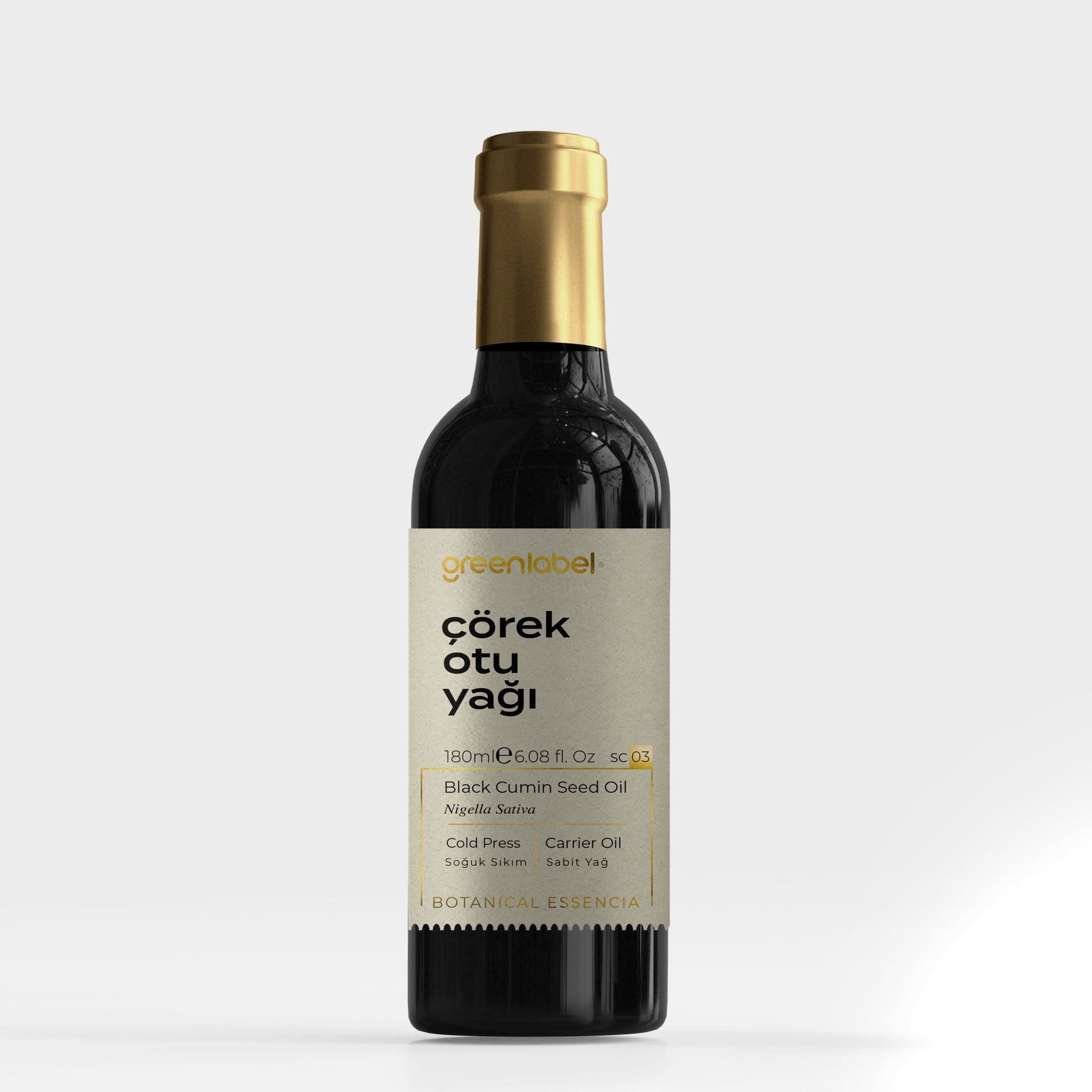 Greenlabel Çörekotu Yağı 180 ml.