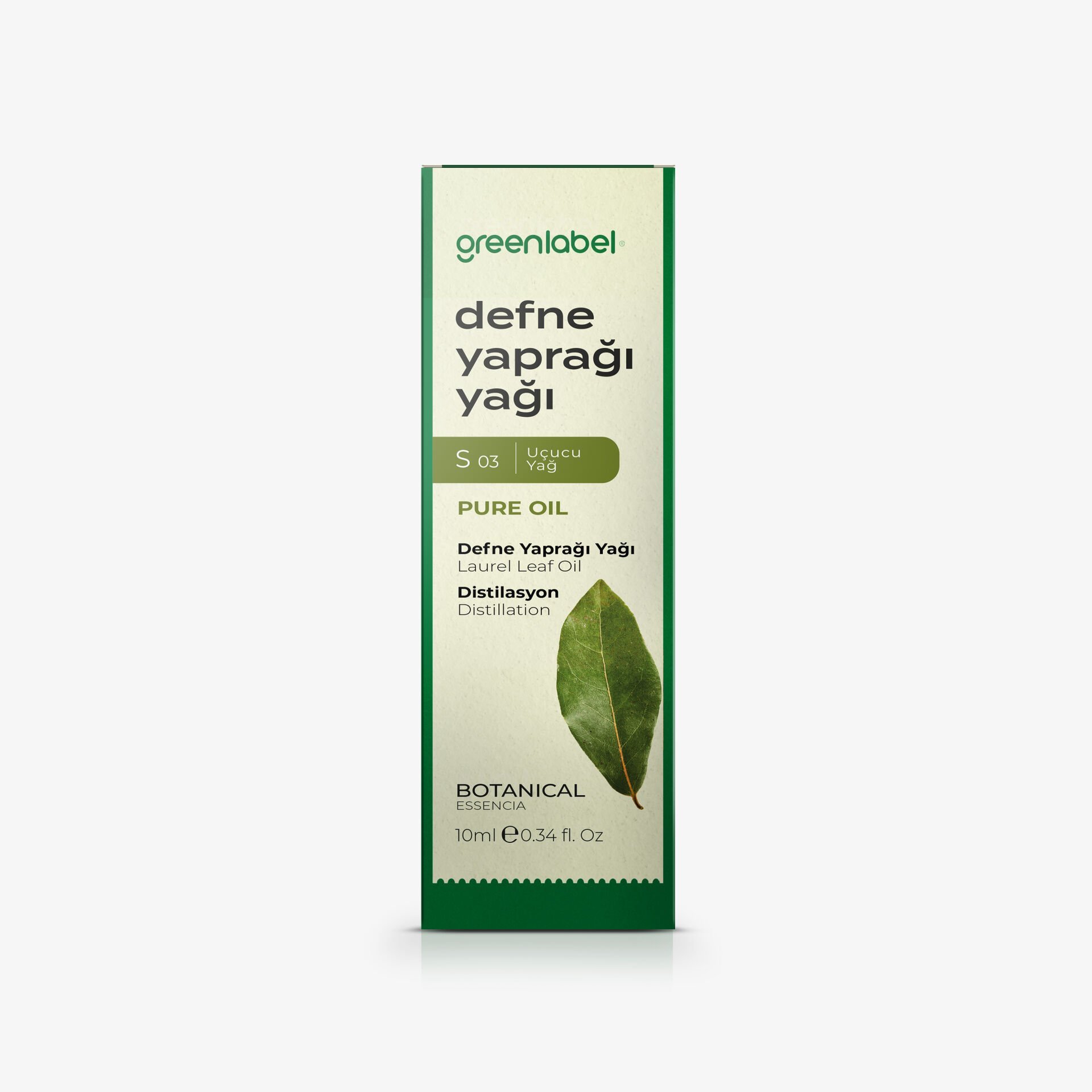 Greenlabel Defne Yaprağı Yağı  20 ml.