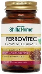 Shiffa Home Ferrovitec Üzüm Çekirdeği Ekstresi 60 Kapsül