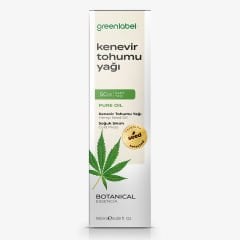 Greenlabel Kenevir Tohumu Yağı 180 ml