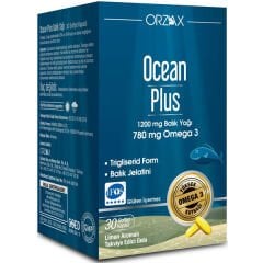Ocean Plus Omega 3 1200 Mg 30 Kapsül Balık Yağı