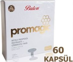 Balen Promagic Beyaz Propolis Ekstraktı ve Çörekotu Yağı 60 Kapsül