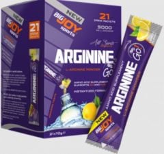 BIGJOY Arginine Go! 21 Paket Limon - Orman Meyvesi