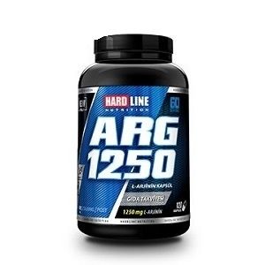 Hardline Nutrition ARG 1250 Arginine 120 Kapsül