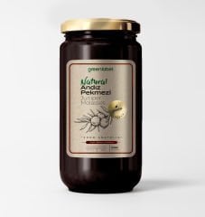 Greenlabel Natural Andız Pekmezi Katkısız, Soğuk Sıkım, Organik 620 g