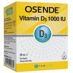 Osende Vitamin D3 1000 İU Damla 20 ml