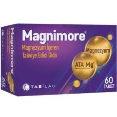 Magnimore 60 Tablet Magnezyum Takviyesi