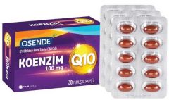 Osende Koenzim Q10 100mg Yumuşak 30 Kapsül