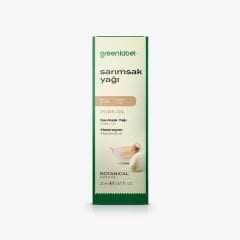 Greenlabel Sarımsak Yağı 20 ml