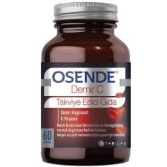 Osende Demir C Demir Bisglisinat Ester C Vitamini 60 Kapsül