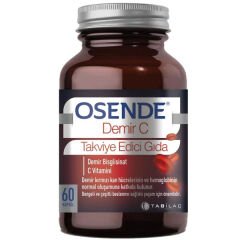 Osende Demir C Demir Bisglisinat Ester C Vitamini 60 Kapsül
