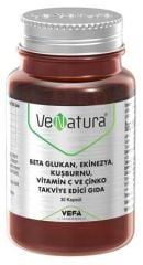 VeNatura Beta Glukan Ekinezya Kuşburnunu Vitamin C Çinko 30 Kapsül