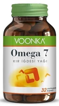 Voonka Omega 7 Kır İğdesi Yağı 500 mg Kapsül