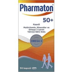 Pharmaton 50 Plus 30 Kapsül