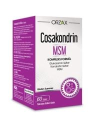 Orzax Cosakondrin MSM 60 Tablet