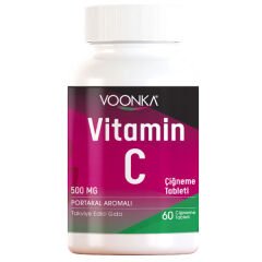 Voonka Vitamin C Çiğneme 60 Tablet