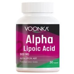 Voonka Alpha Lipoic Acid 600 mg 30 Tablet