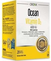 Ocean Vitamin D3 Sprey 600 IU 20 ml