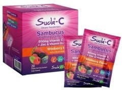 Suda Vitamin C Sambucus Wilderberry 20 Saşe