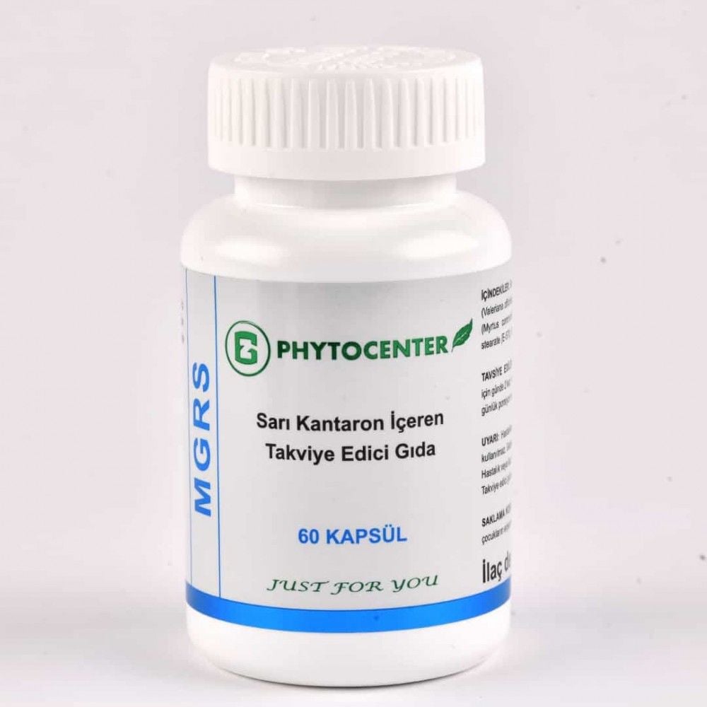 Phytocenter MGRS Sarı Kantaron İçeren Takviye Edici Gıda 60 Kapsül