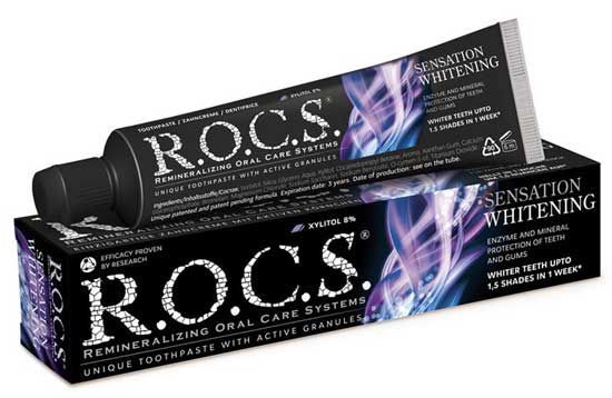 Rocs Diş Macunu Sensation Whitening 60 gr
