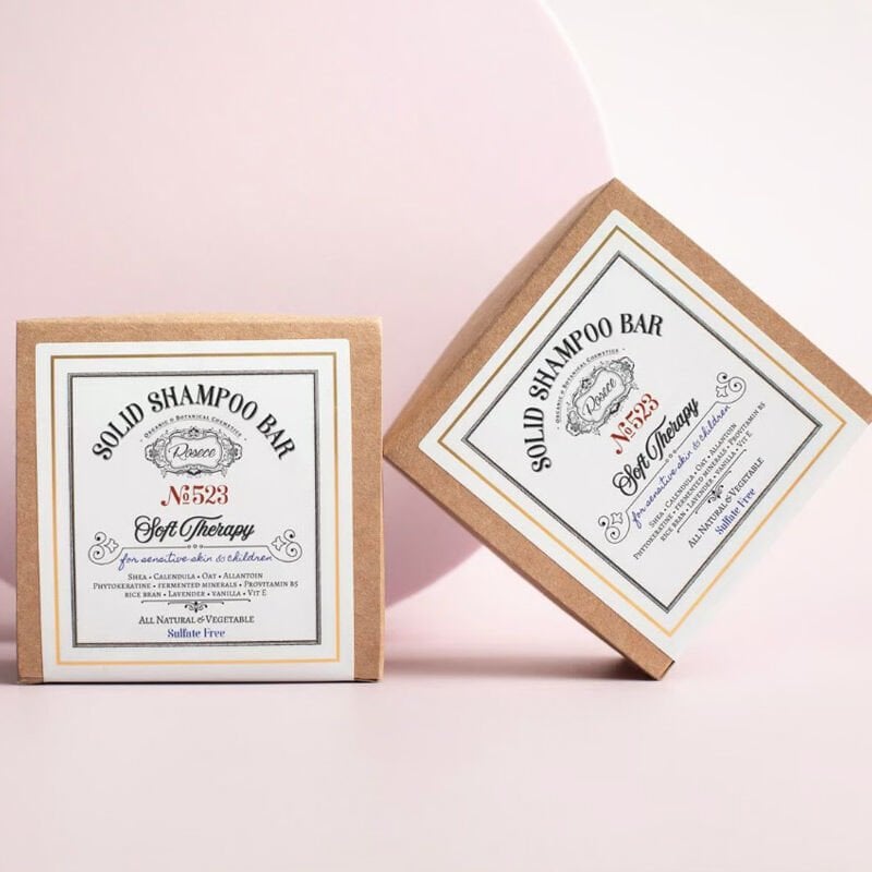 Rosece Katı Şampuan Bar 90 gr - Hassas Ciltler ve Çocuklar için