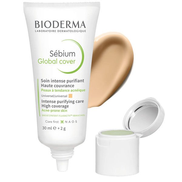 Bioderma Sebium Global Cover 30 ml Renkli Bakım Kremi