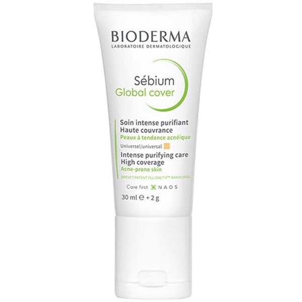 Bioderma Sebium Global Cover 30 ml Renkli Bakım Kremi