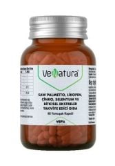 VeNatura Saw Palmetto, Likopen, Çinko, Selenyum 60 Kapsül
