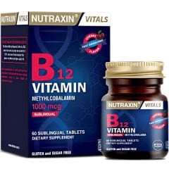 Nutraxin Vitamin B12 60 Dilaltı Tablet
