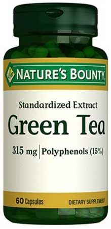 Nature's Bounty Green Tea 315 mg 60 Kapsül