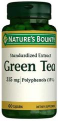 Nature's Bounty Green Tea 315 mg 60 Kapsül