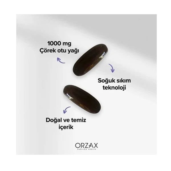 Ocean Çörek Otu Yağı 1000 mg 60 Kapsül 1 Alana 1 Bedava