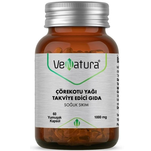 Venatura Çörek Otu Yağı 1000 mg 60 Kapsül