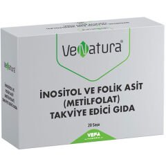 VeNatura İnositol Ve Folik Asit (Metilfolat) 20 Saşe