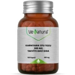 Venatura Karnıyarık Otu Tozu 500 mg 100 Kapsül