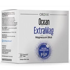 Ocean Extramag Magnezyum Sitrat 30 Efervesan Saşe
