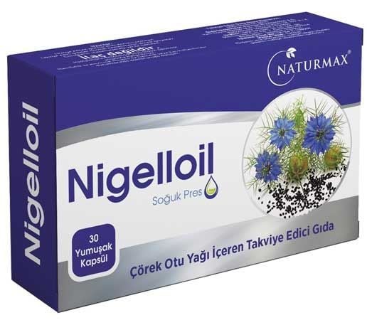 Naturmax Nigelloil Çörek Otu Yağı 30 Kapsül