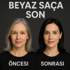 Mirage Black Hair Saç Beyazlarını Kapatıcı Şampuan