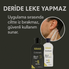 Mirage Black Hair Saç Beyazlarını Kapatıcı Şampuan