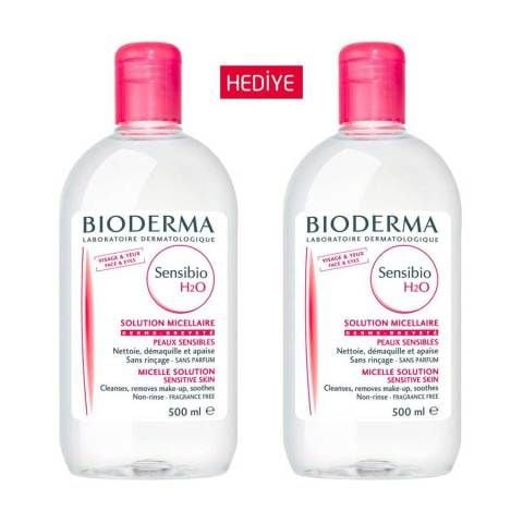 Bioderma Sensibio H2O İkili Set 500 ml + 500 ml