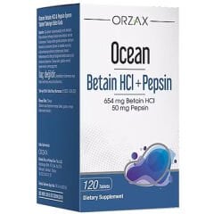 Ocean Betain HCl + Pepsin 120 Tablet