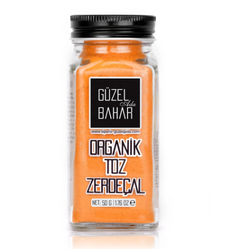 Güzel Gıda Organik Toz Zerdeçal 50 gr
