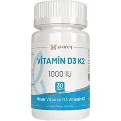 Haver Vitamin D3 K2 30 Tablet