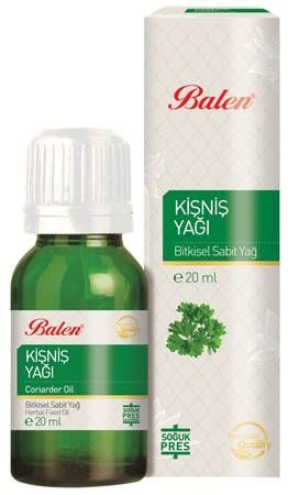 Balen Kişniş Yağı  (Soğuk Pres) 20 ML
