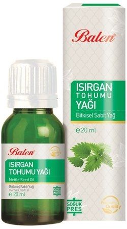 Balen Isırgan Tohumu Yağı (Soğuk Pres) 20 ML